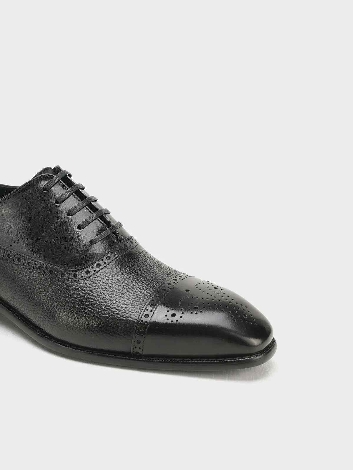 Men "MASON" Leather Lace Up Formals - Image 7