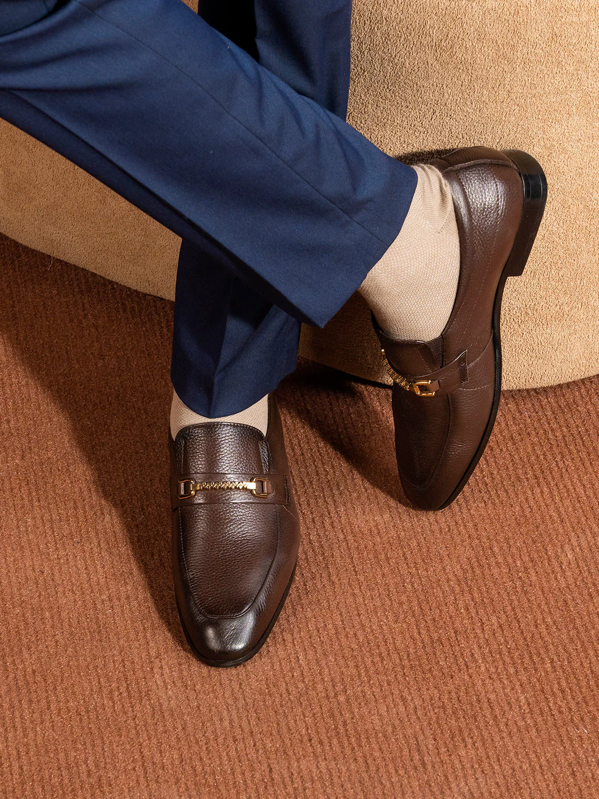 Men "MAZIE" Premium Leather Formal Shoes - Image 10
