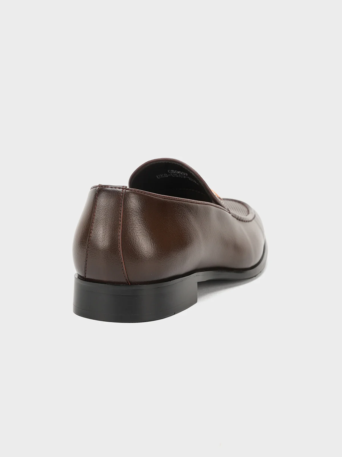 Men "MELORA" Textured Leather Formal Shoes - Image 5
