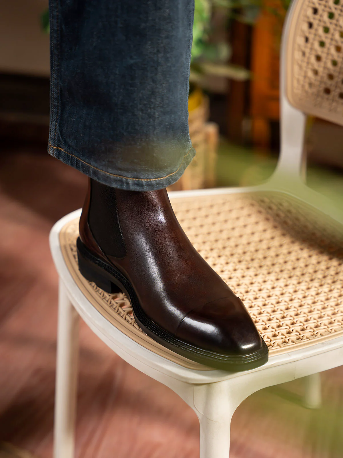 Men "MICHAEL" Versatile Leather Boots - Image 10