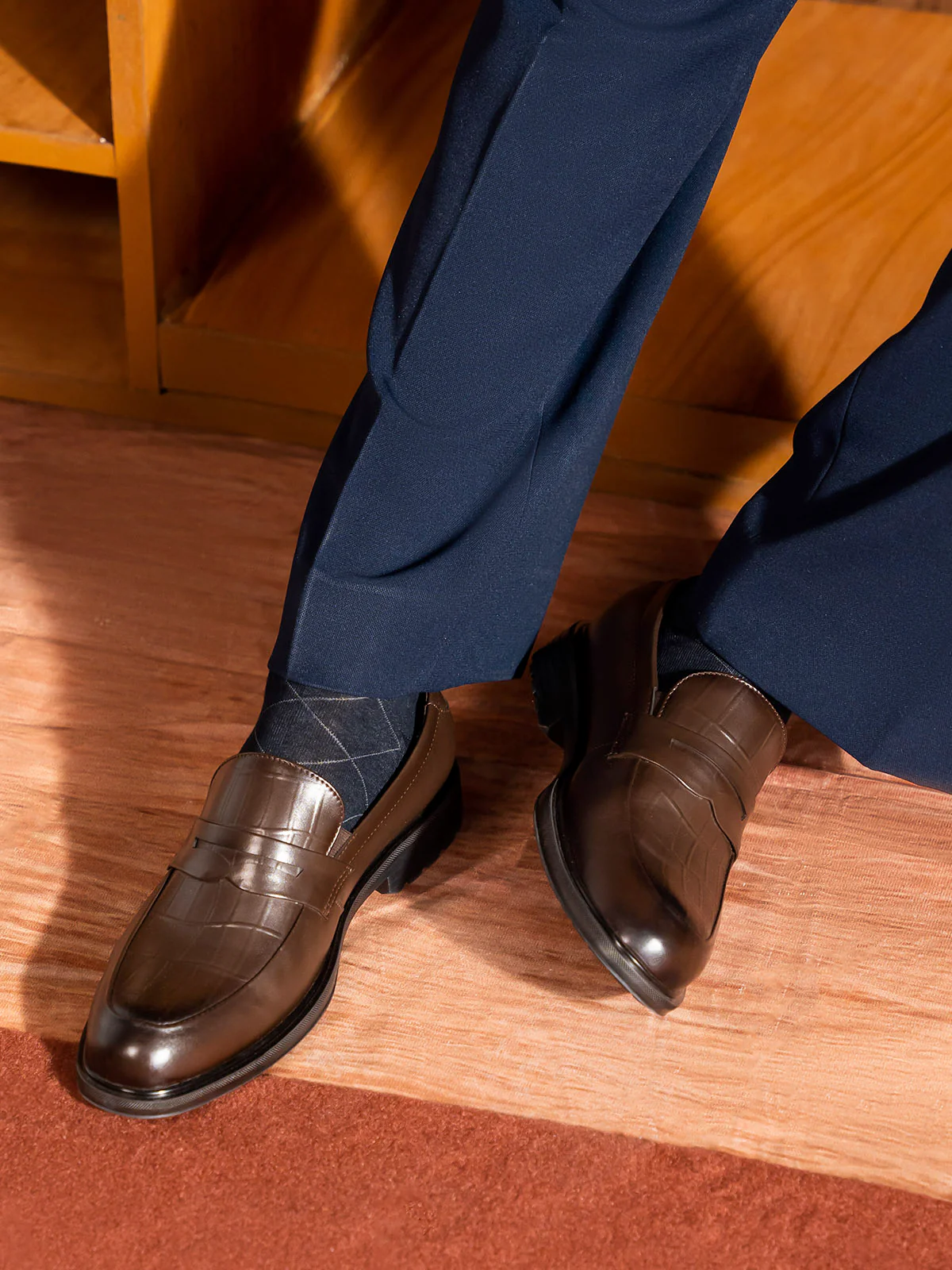 Men "MIGUEL" Everyday Formal Leather Shoes - Image 10