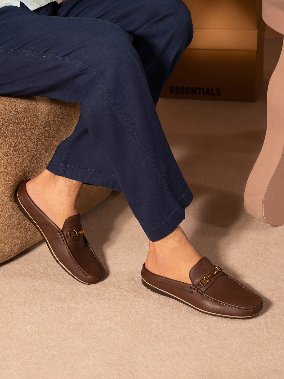 Men "MISAEL" Effortless Slip On Moccasins - Image 3