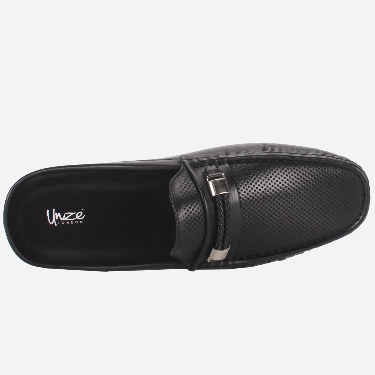 Men "MOYER" Open Back Stylish Moccasins - Image 4