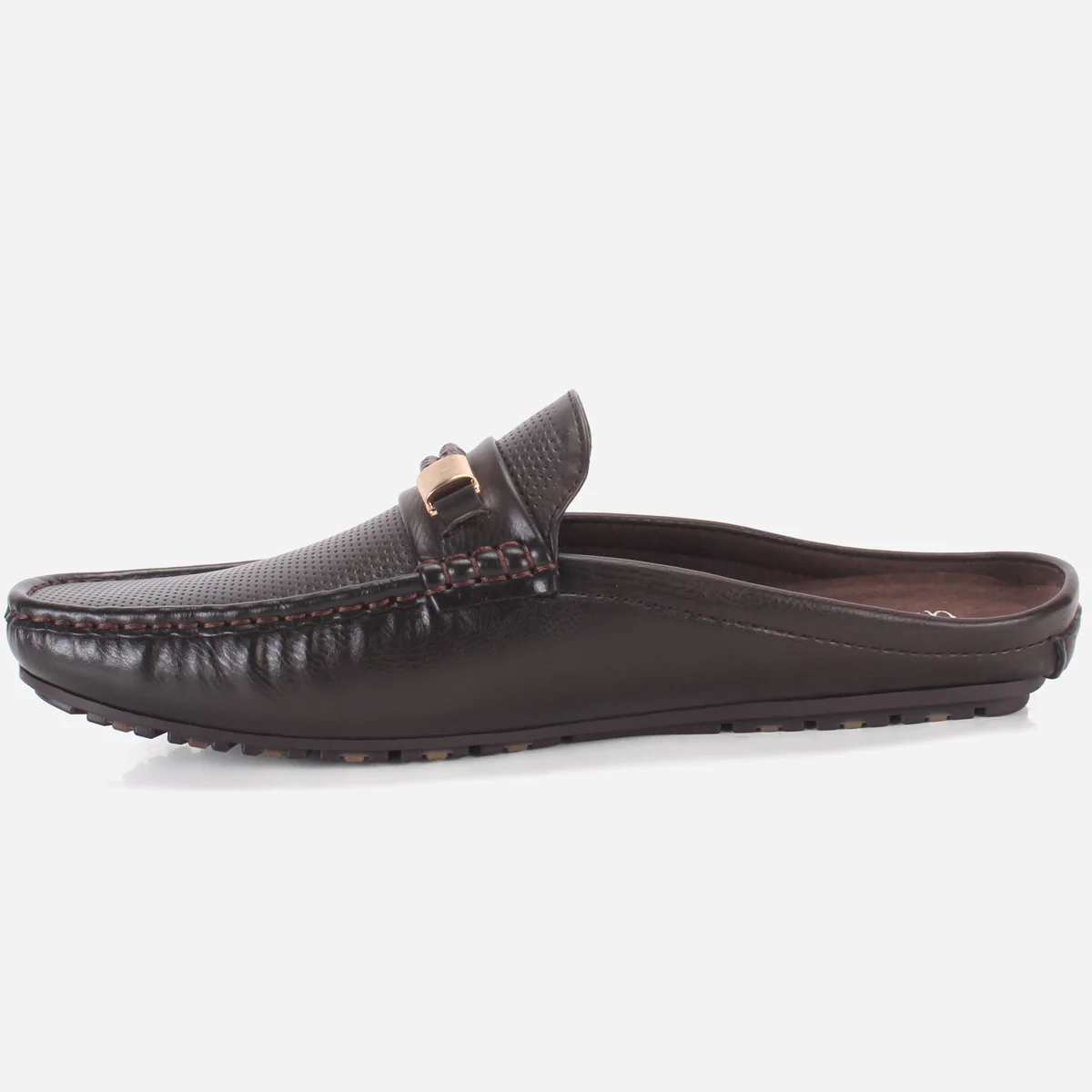 Men "MOYER" Open Back Stylish Moccasins - Image 3