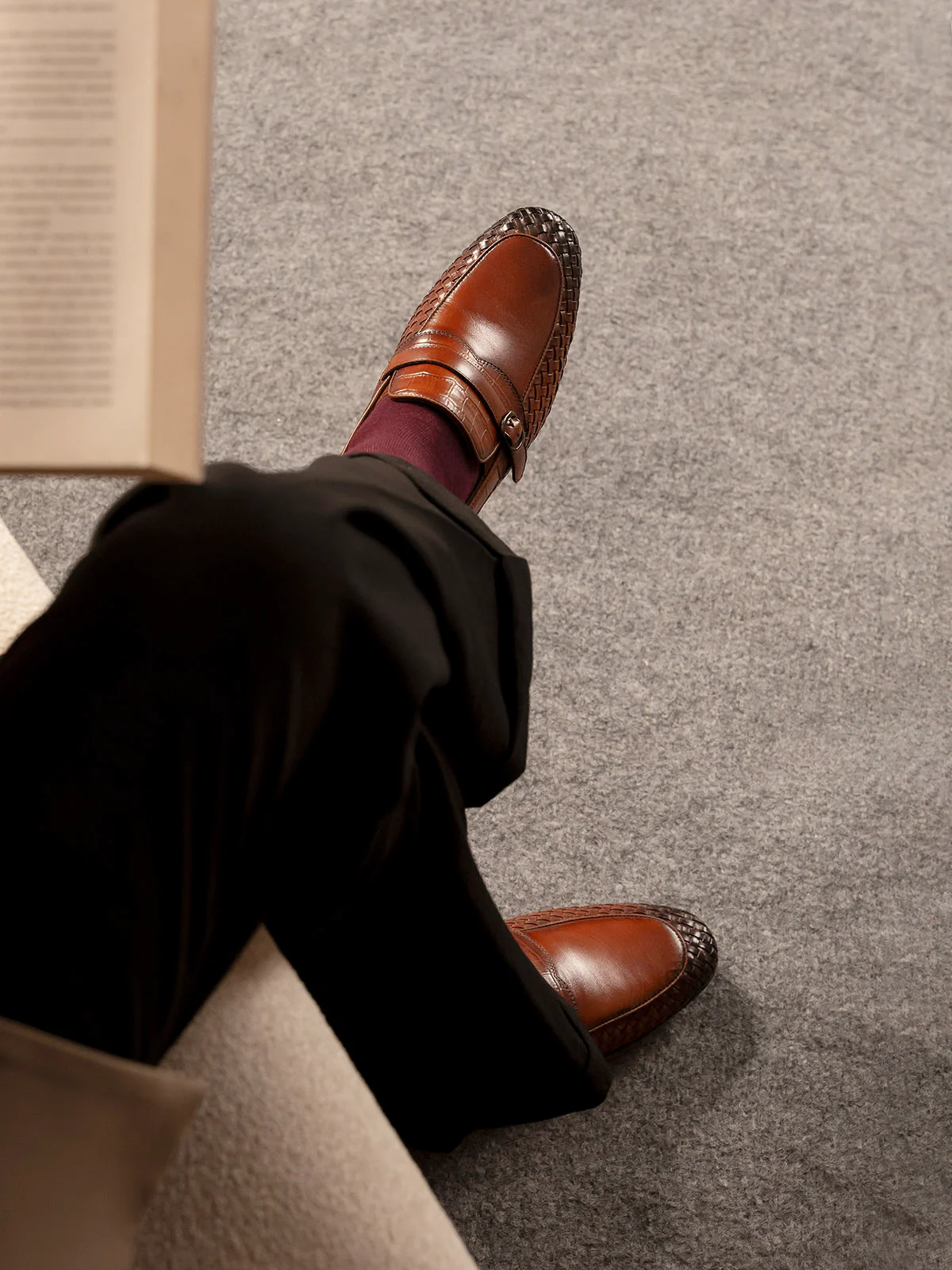 Men "MUGISA" Formal Premium Leather Shoes - Image 10