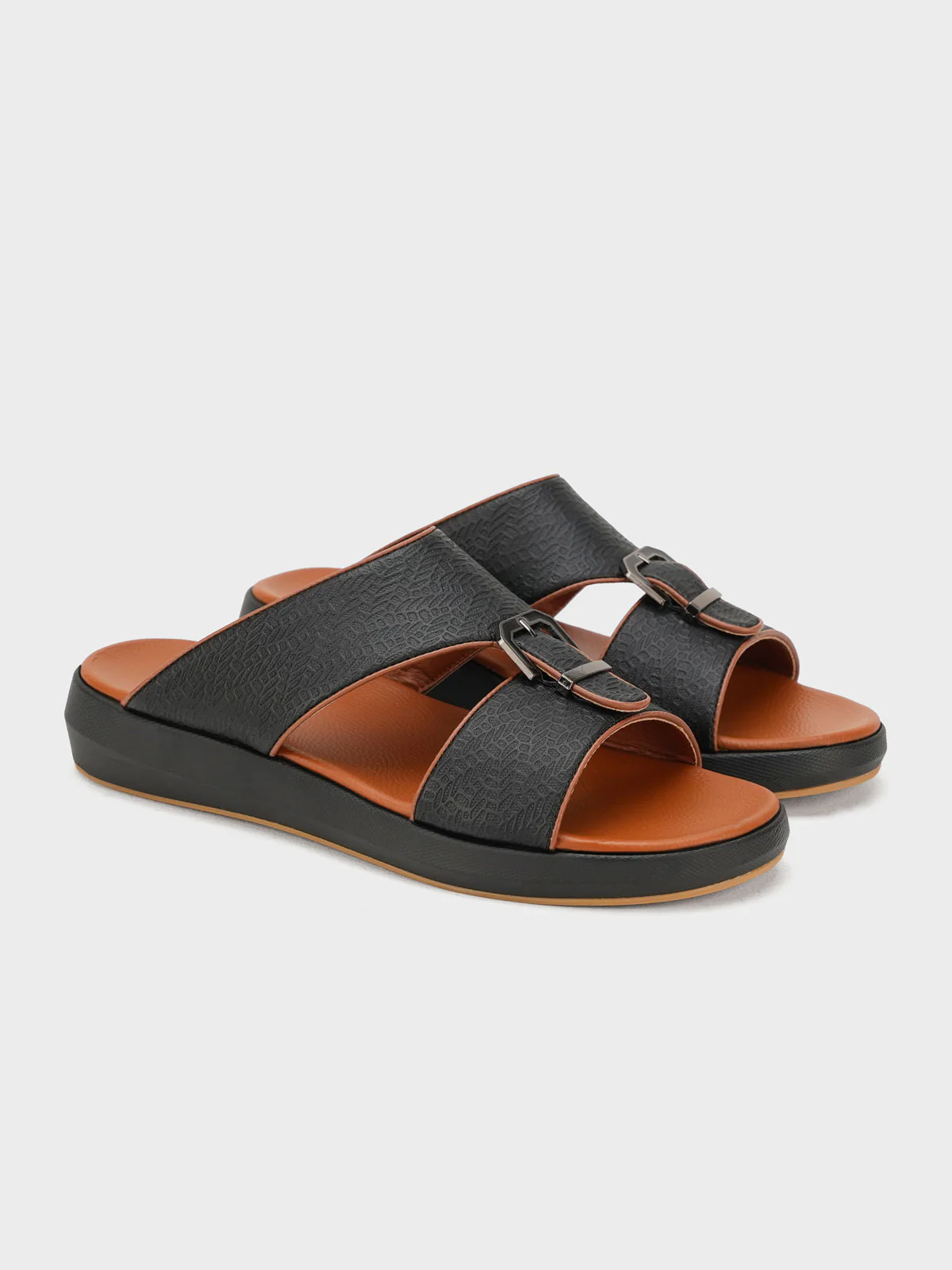 Men "OLIMPO" Trendy Buckle Slippers - Image 2