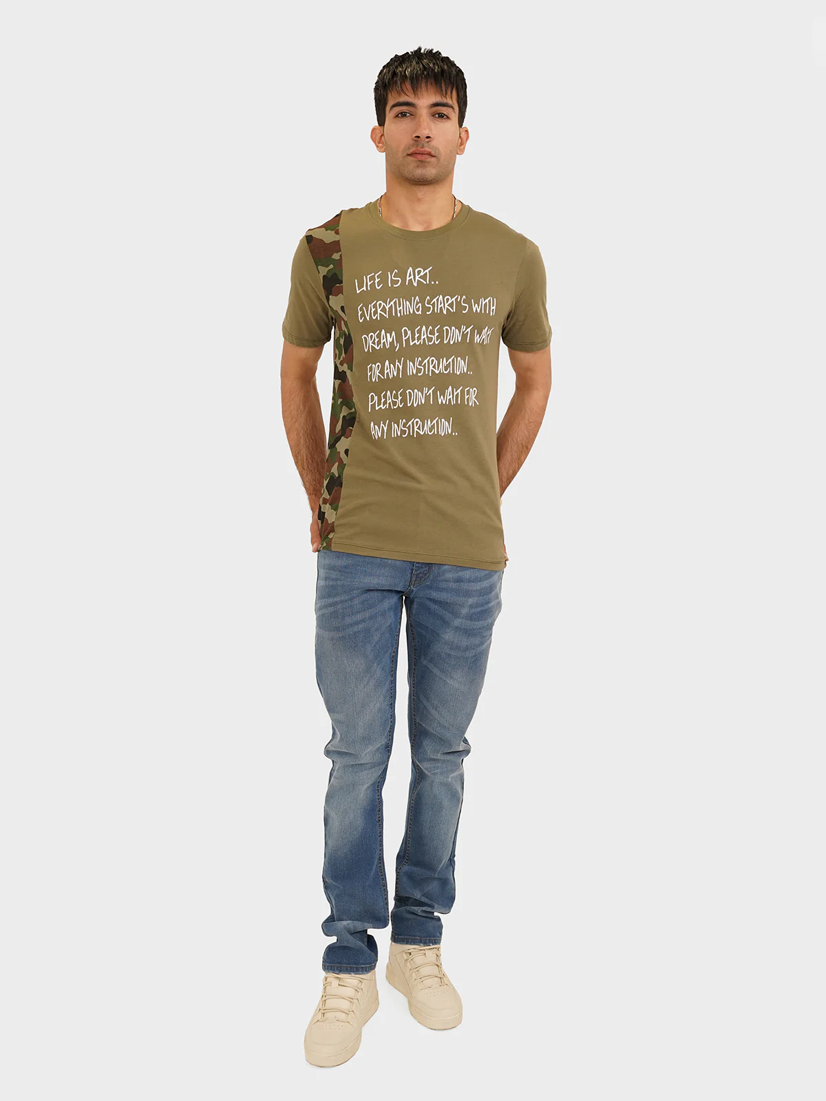 "ONDINE" Comfy Slim Fit T-Shirt