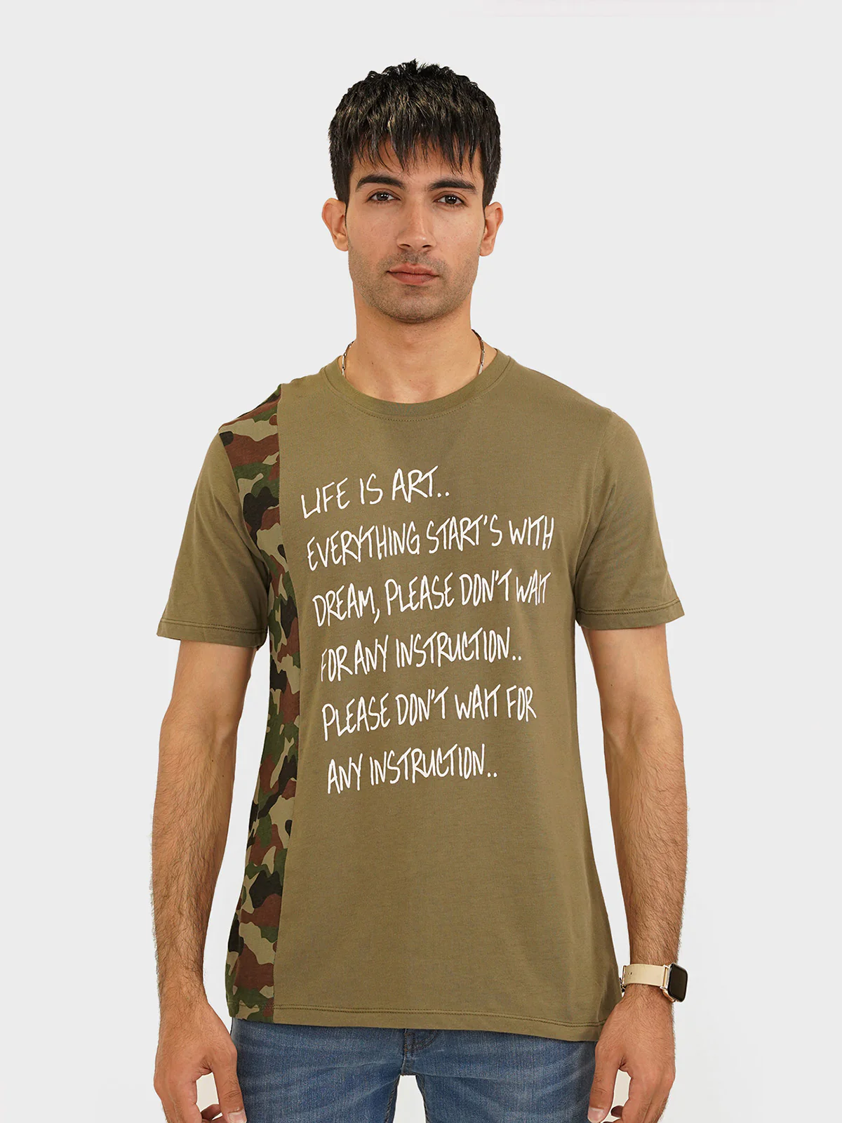 "ONDINE" Comfy Slim Fit T-Shirt - Image 3