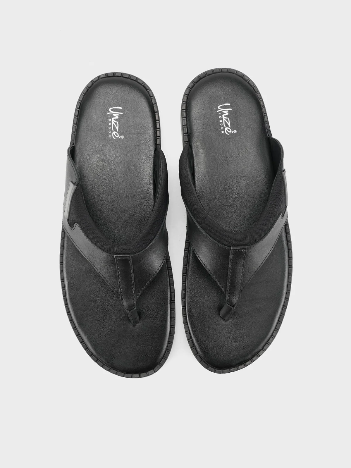 Men "ORANA" Cozy Relaxed Leather Slippers - Image 6