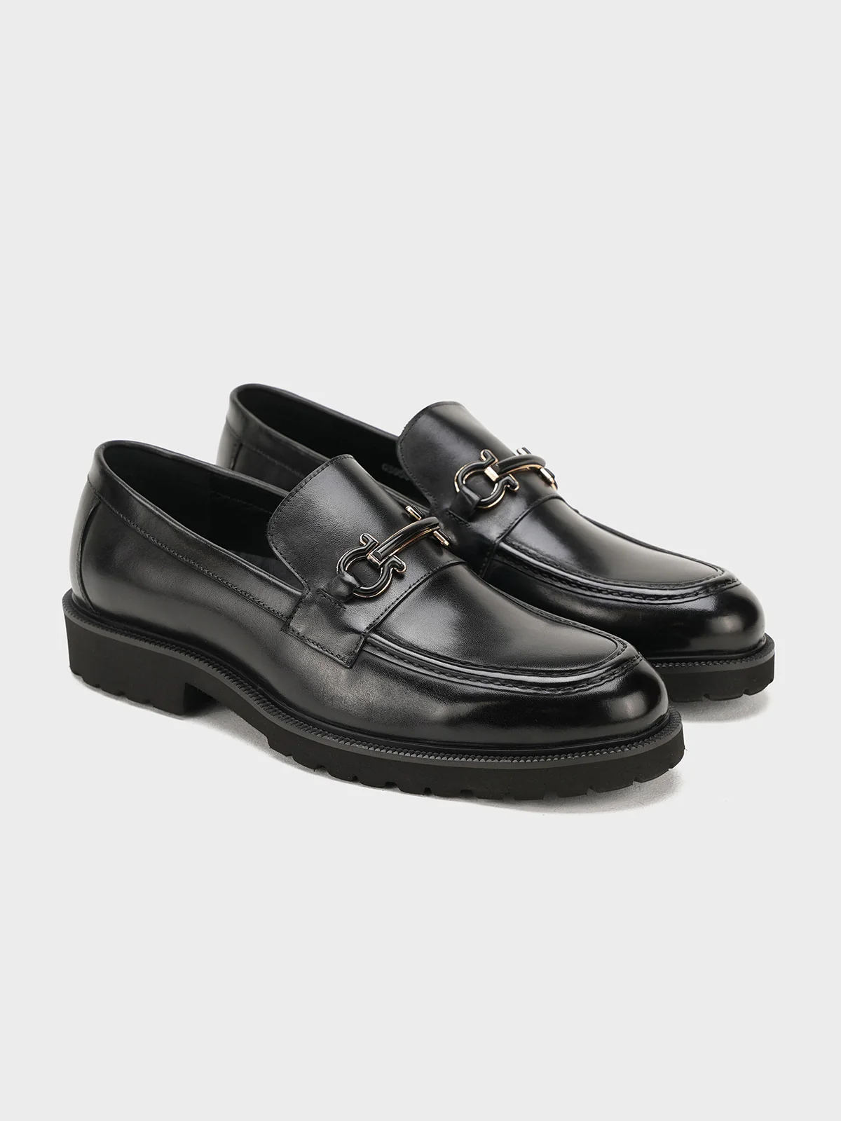 Men "PARATYL" Slip On Leather Formal Shoes - Image 2