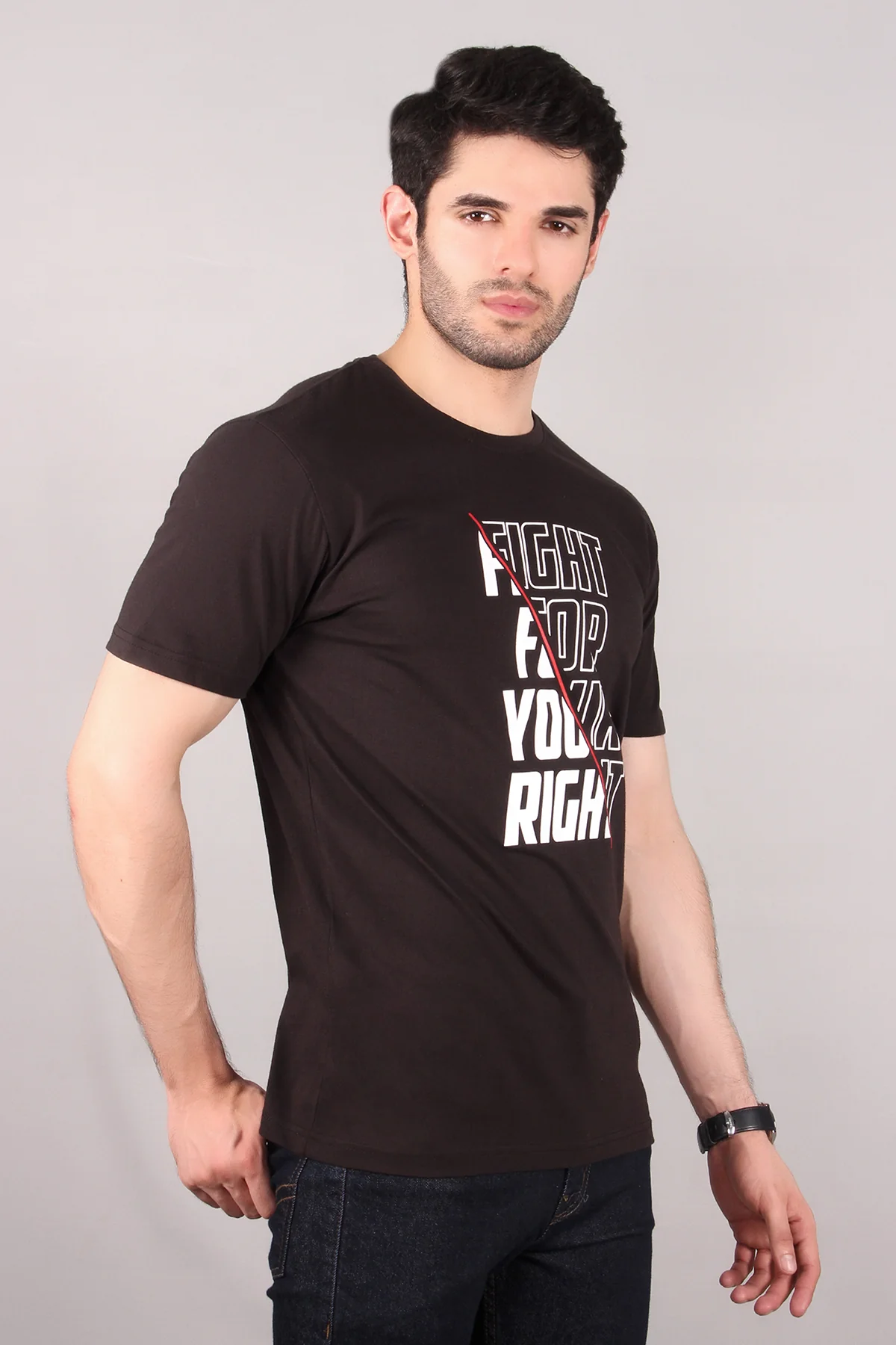 "PENDETON" Classic Crew Neck T Shirt - Image 3