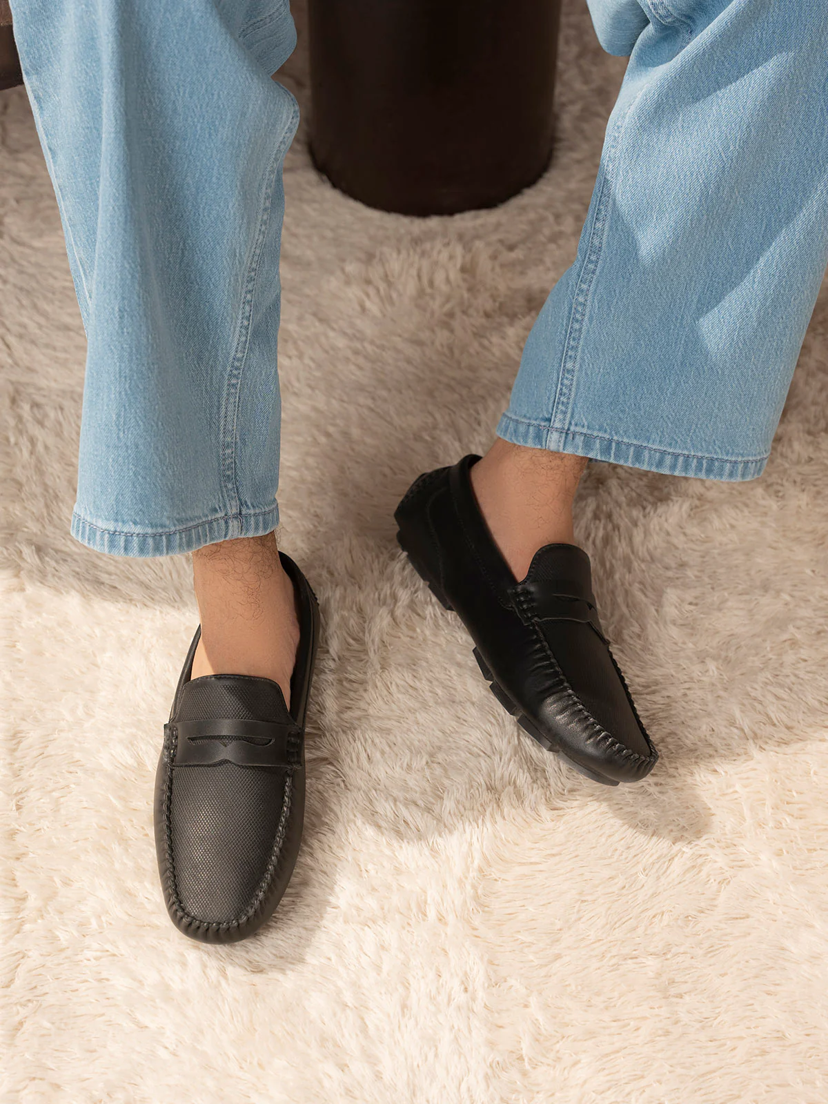Men "PRADA" Soft Flexible Moccasins - Image 3