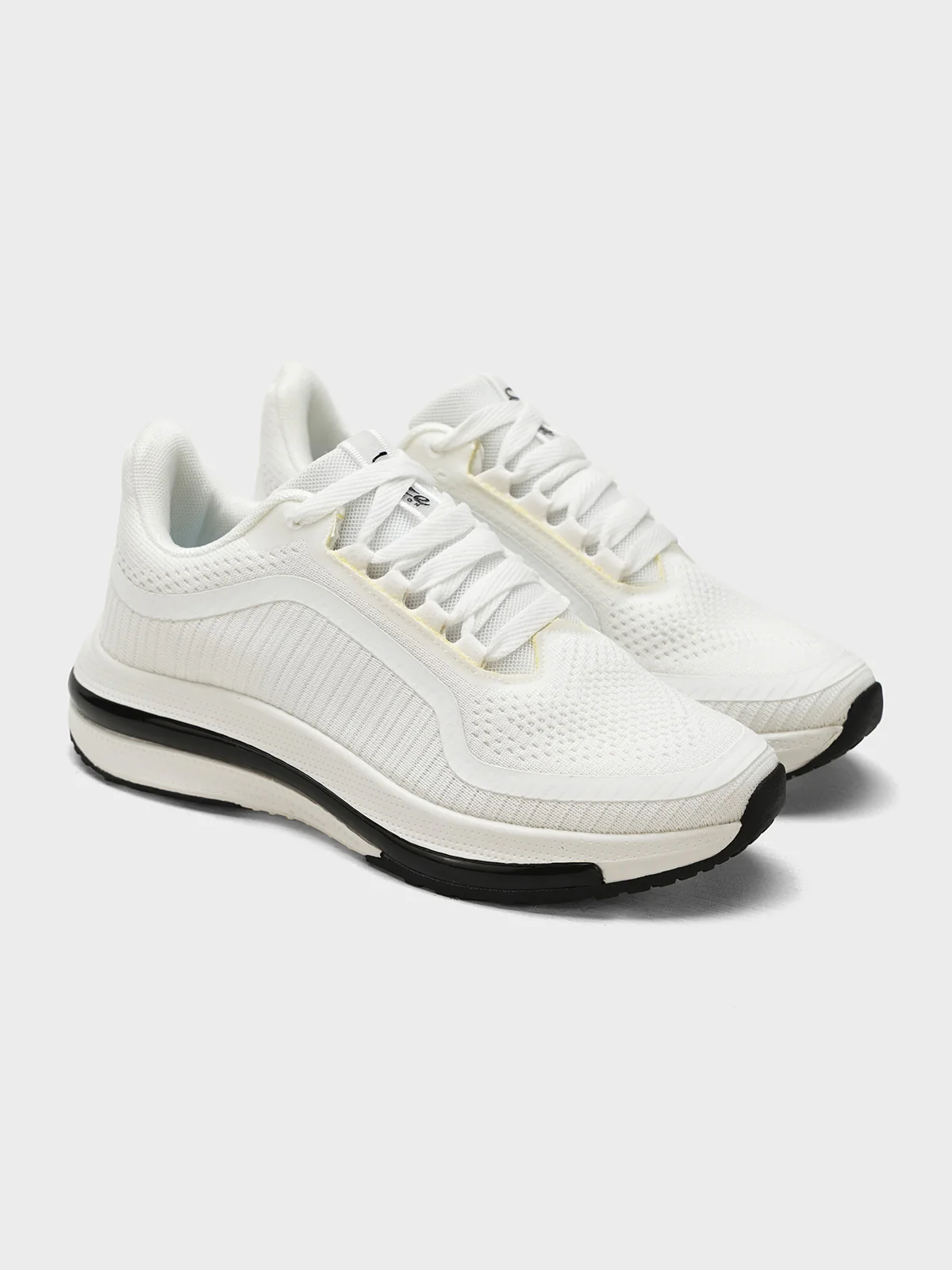 Men "QALISH" Lace Up Modern Trainers - Image 2