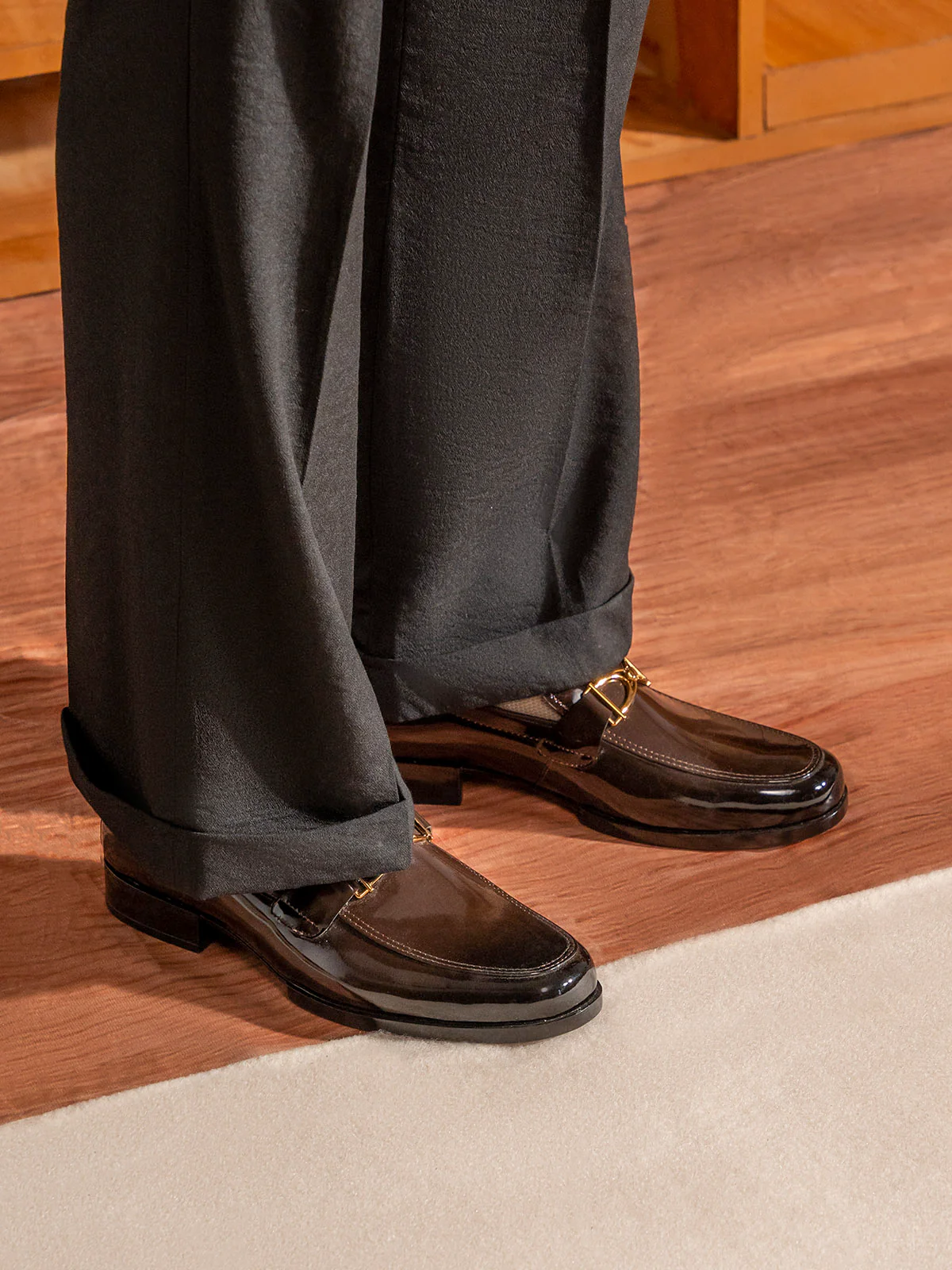 Men "QUINT" High Quality Leather Formals - Image 3