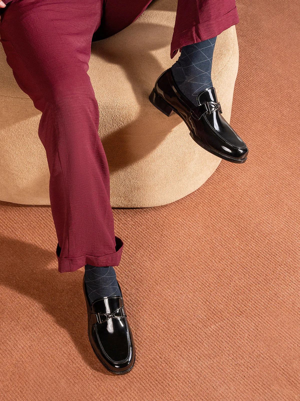 Men "QUINT" High Quality Leather Formals - Image 3