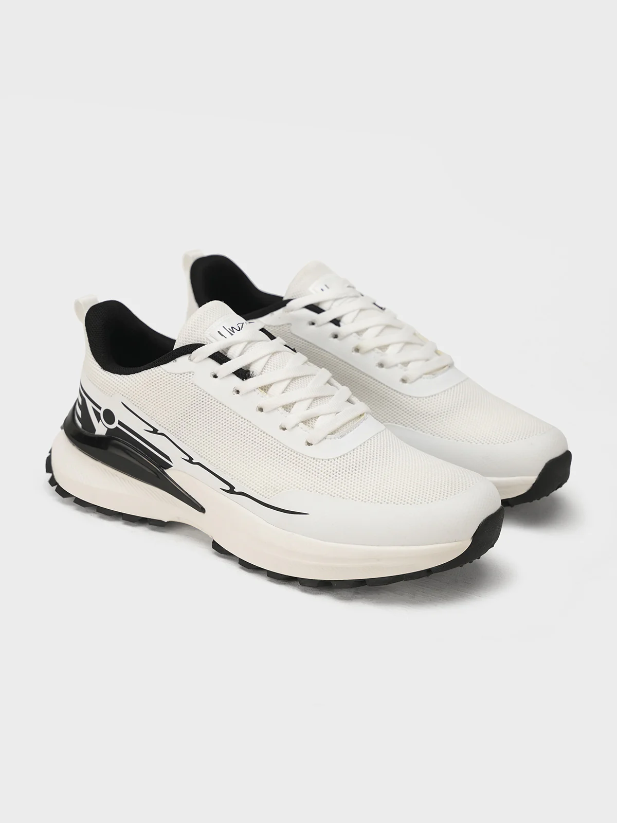 Men "RENZO" Stylish Soft Fabric Trainers - Image 3