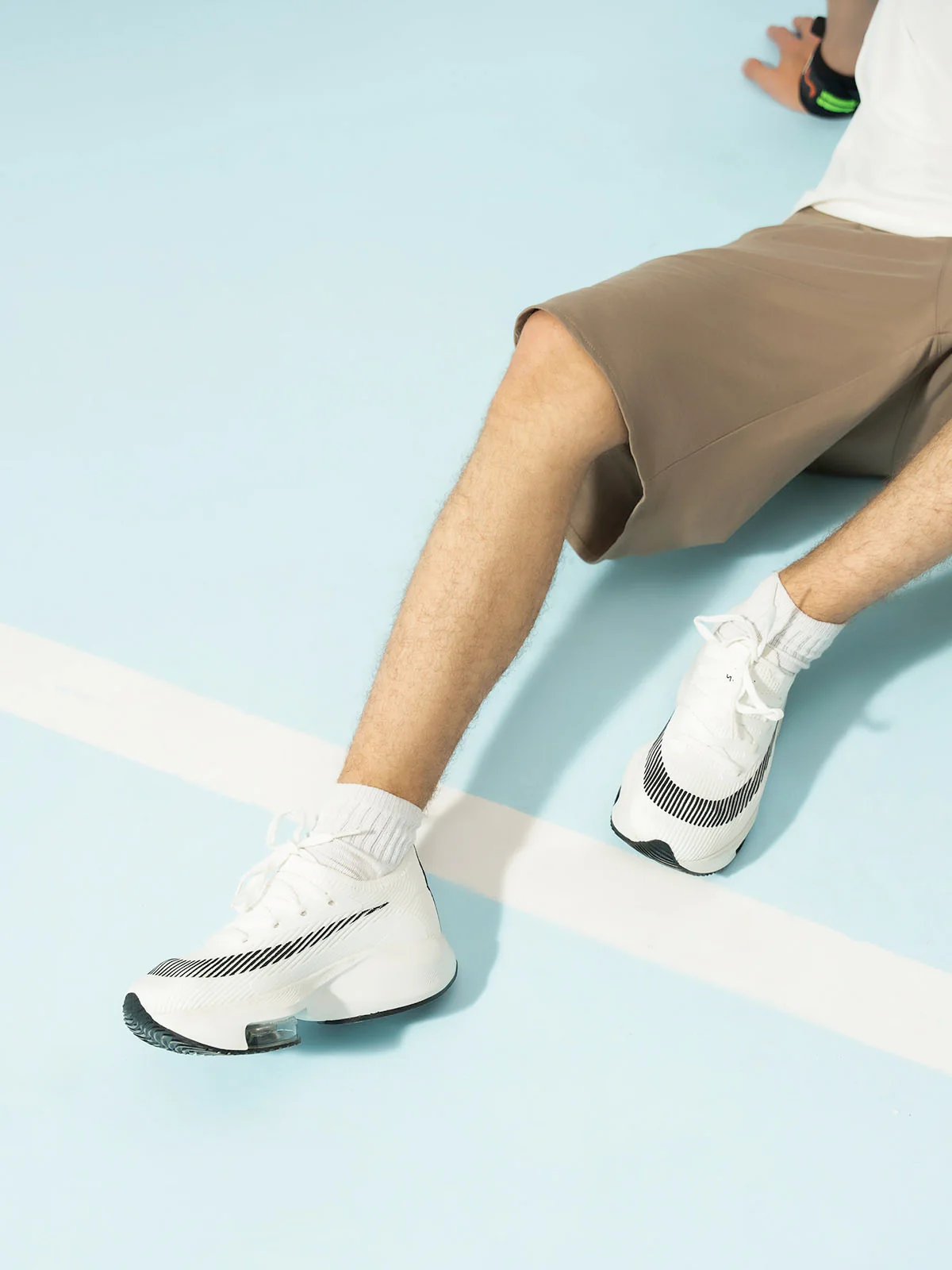 Men "RHODE" Stylish Look Fabric Trainers