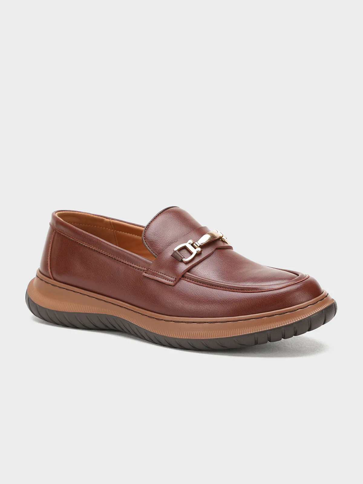 Men "ROLDAN" Perfacr Slip On Leather Shoes - Image 2