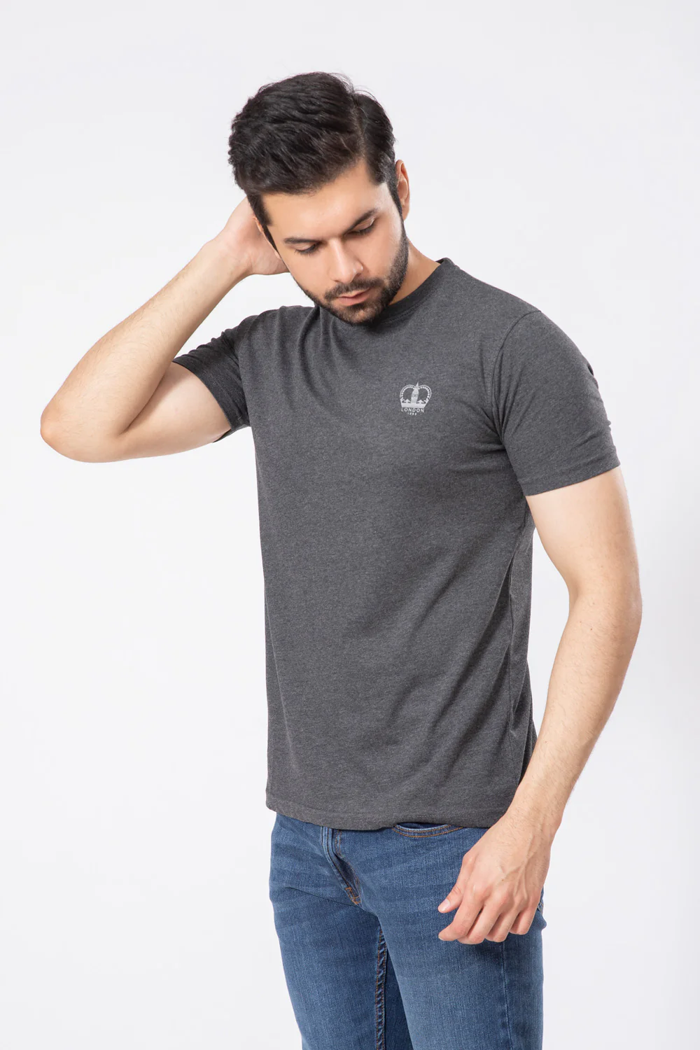 "HAROLD" Regular-Fit Pique Polo Shirt - Image 4