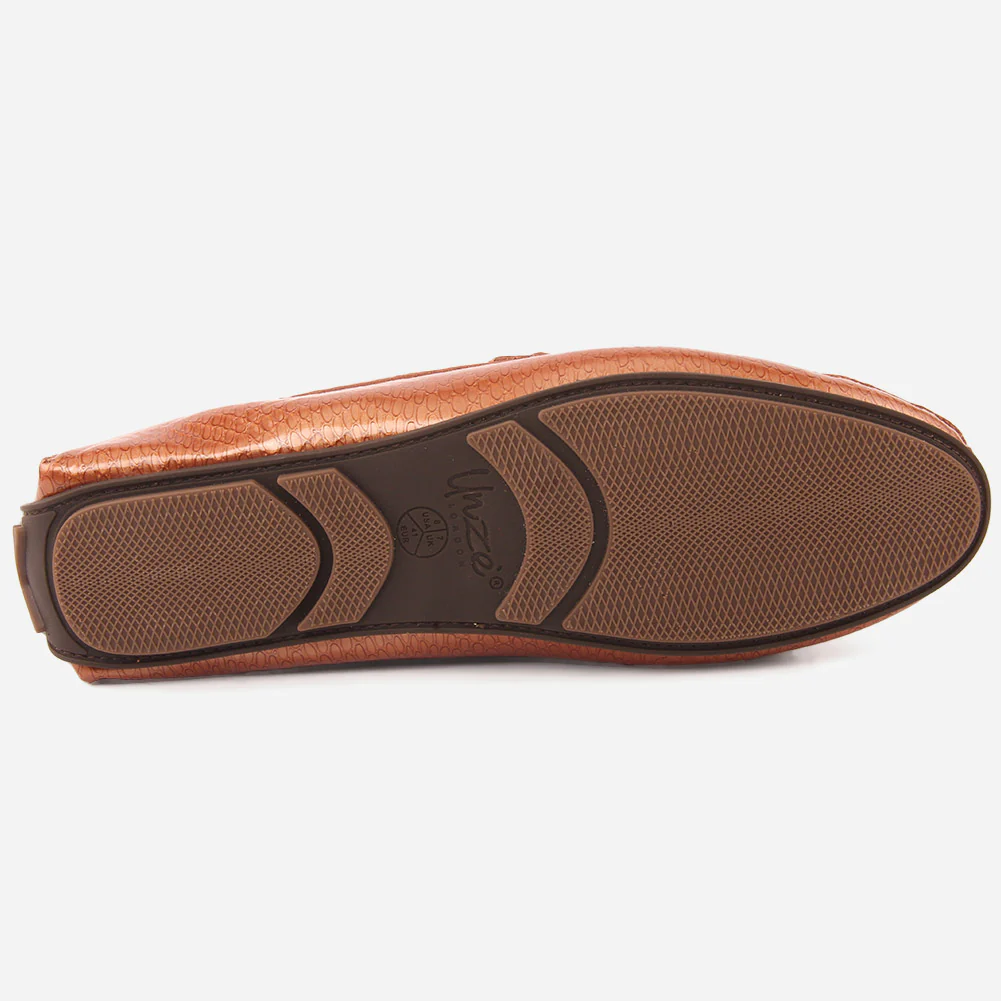 Mens "KANDID"Leather Loafers Slip Ons Moccasins - Image 5