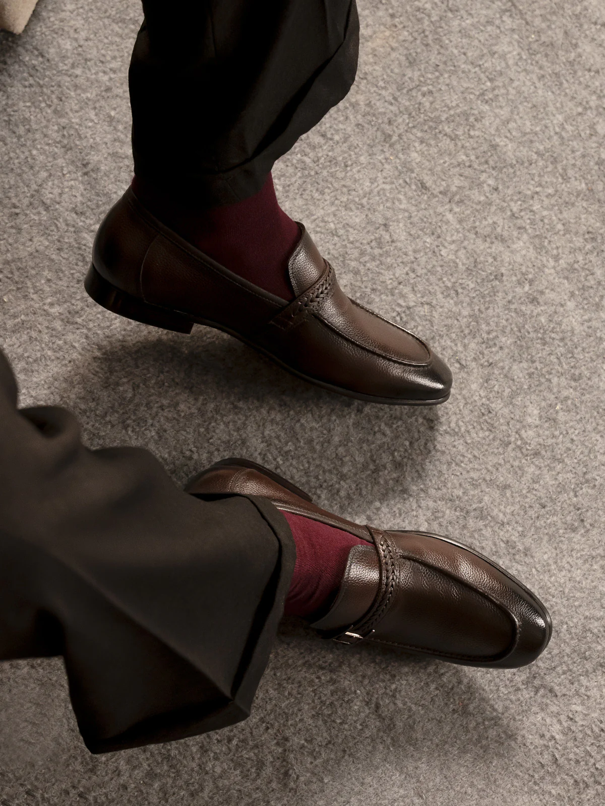 Men "SKYLAR" Slip On Design Premium Leather Formals