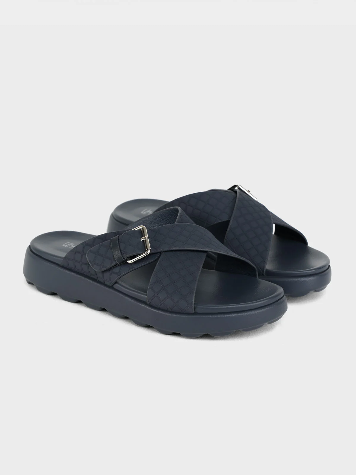 Men "SNOOD" Casual Buckle Slippers - Image 2