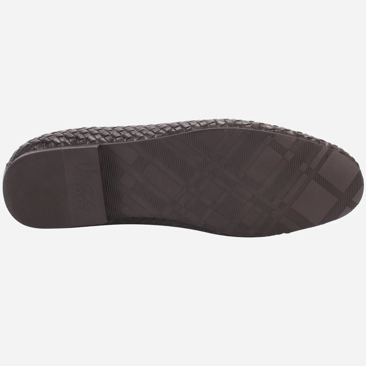 Men "SUAXE" Leather Trim Detailing Dress Slip-On Oxfords - Image 5
