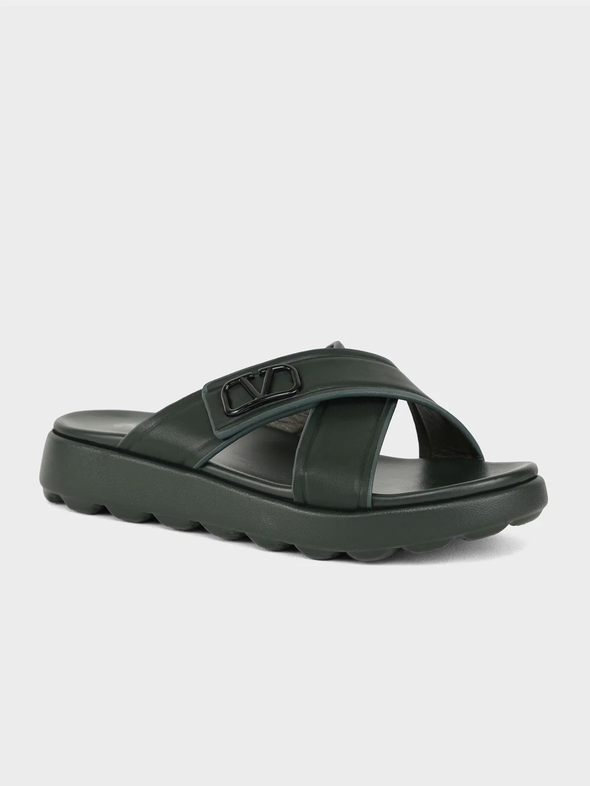 Men "TIROSH" Crossover Casual Slippers - Image 2
