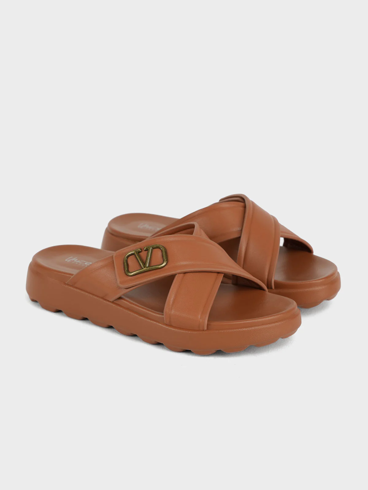 Men "TIROSH" Crossover Casual Slippers - Image 2