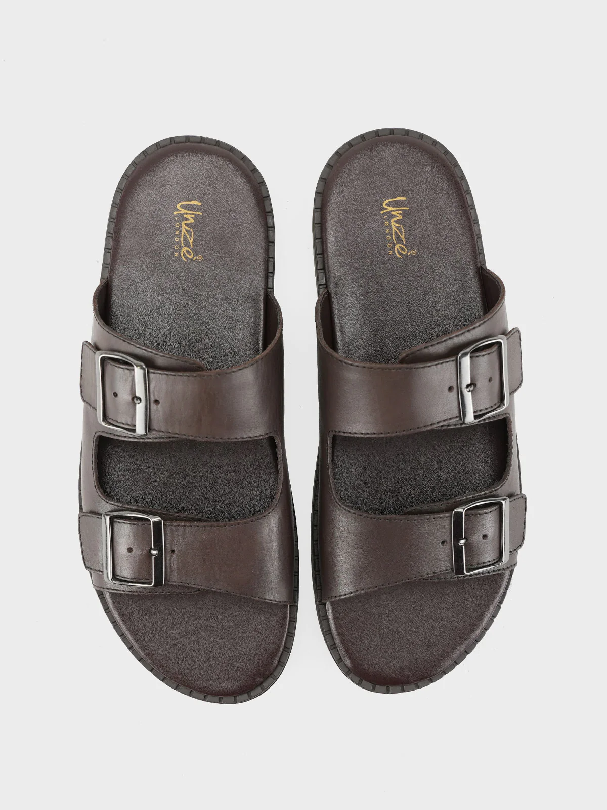 Men "TOCHTLI" Relax Leather Slippers - Image 5