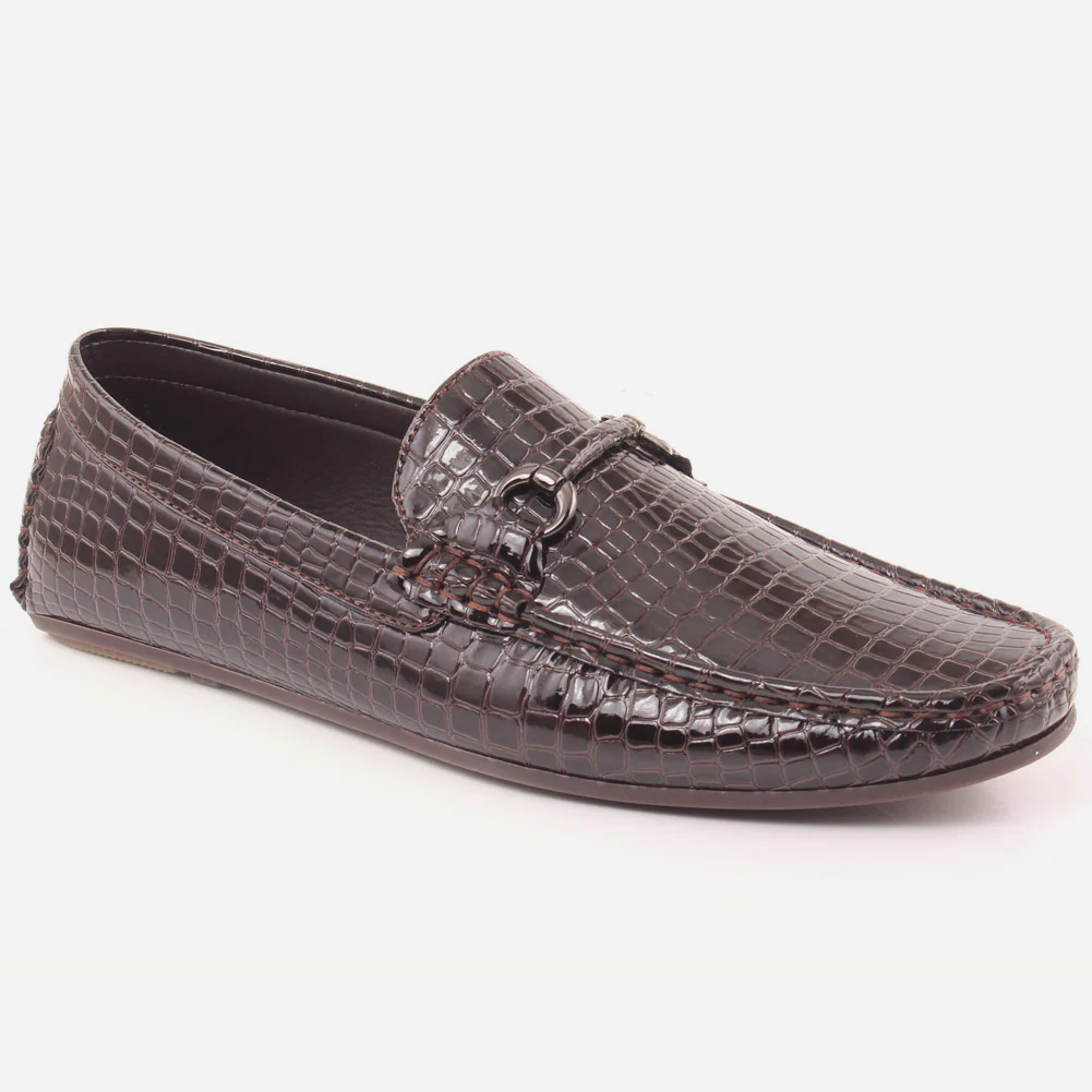 Men "TYGO" Patent Stylish Moccasins