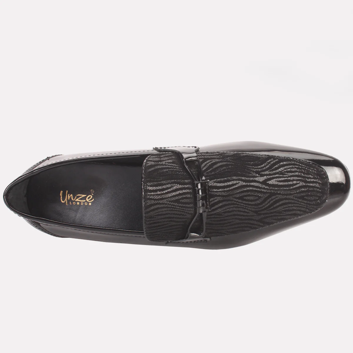 Men "UJARIS" Leather Formal Dress Slip-On Shoes - Image 4