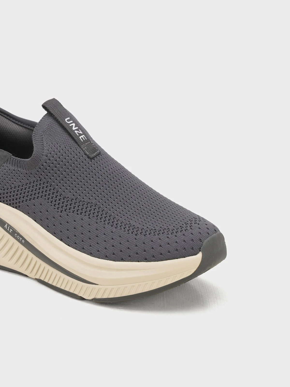 Men "UZAIF" Breathable Fabric Trainers - Image 7