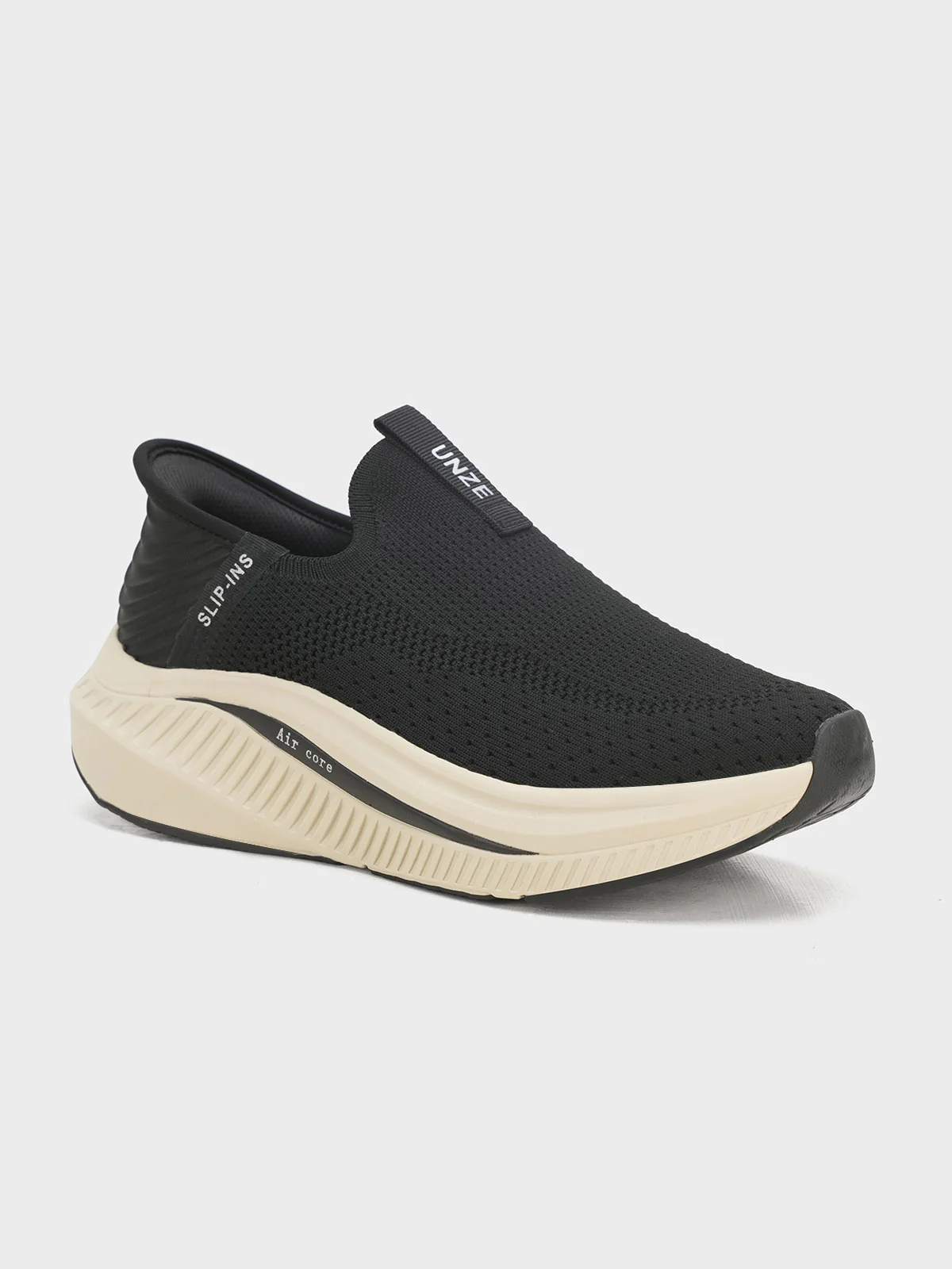 Men "UZAIF" Breathable Fabric Trainers - Image 2