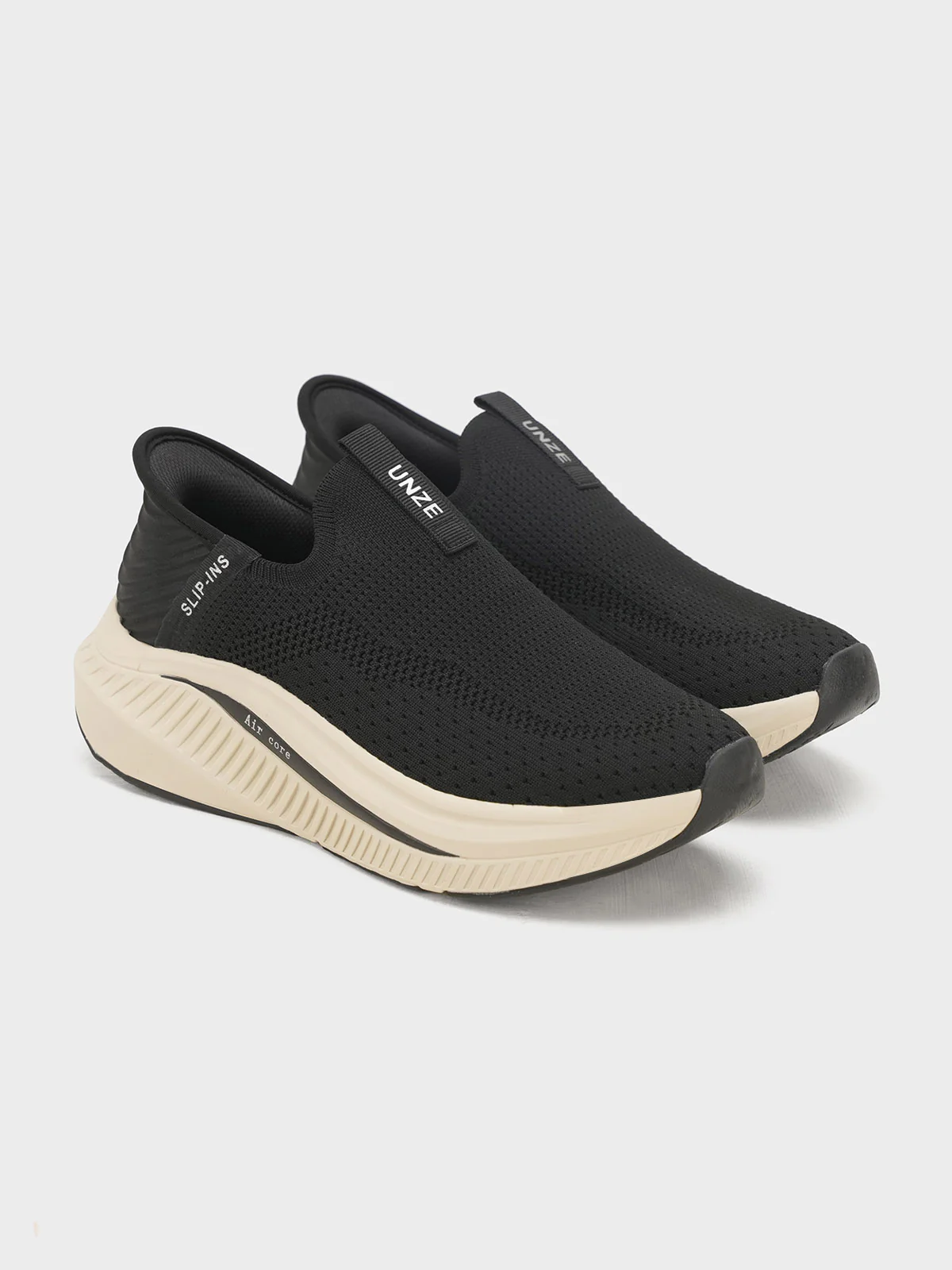 Men "UZAIF" Breathable Fabric Trainers - Image 4