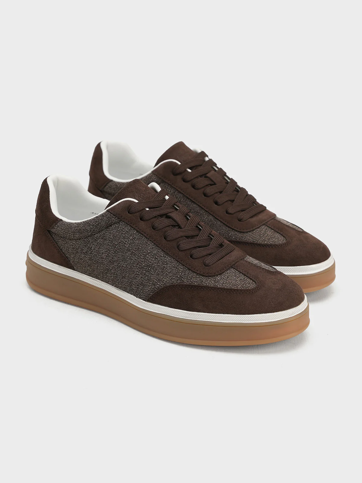 Men "UZOMA" Lace Up Design Trainers - Image 4