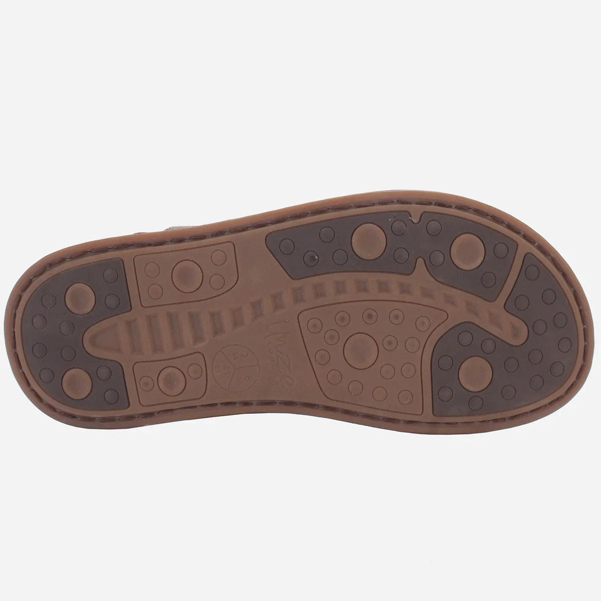 Men "VARGO" Leather Designer Summer Flat Sandals - Image 5
