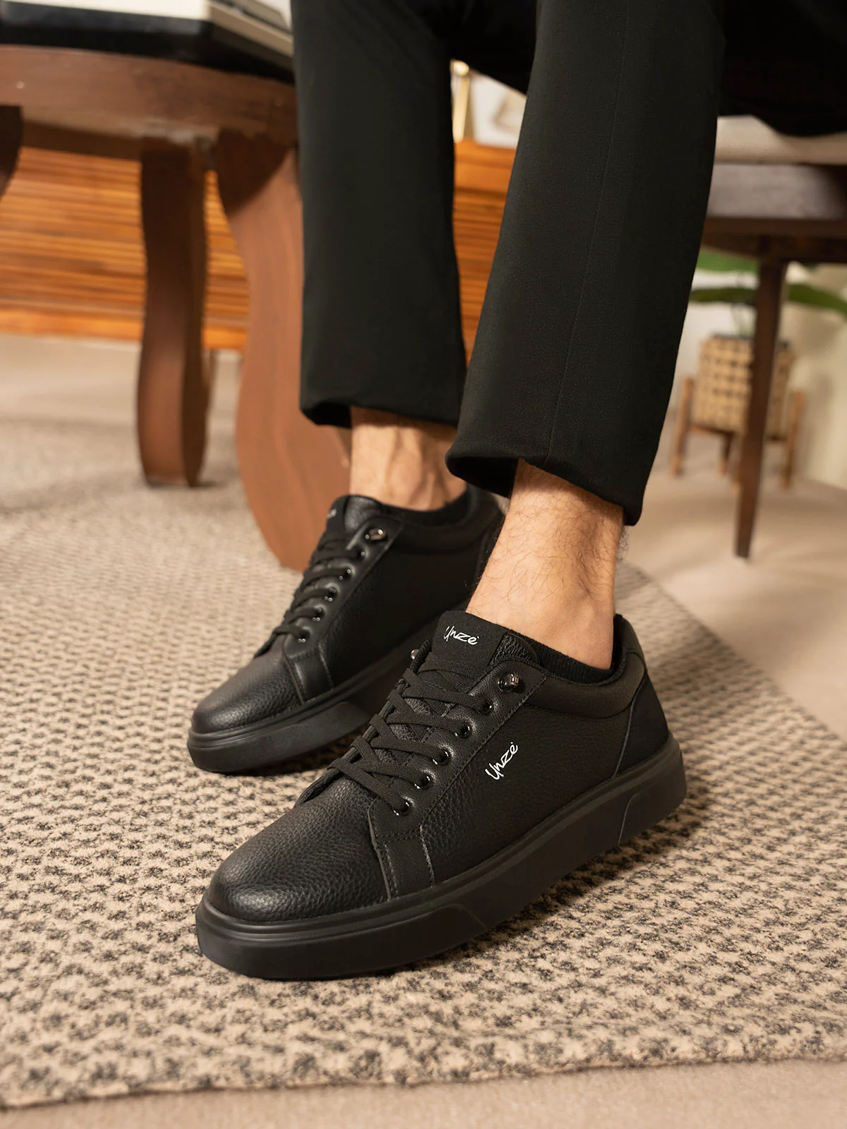 Men "VIRAAJ" Casual Wear Lace-Up Trainers