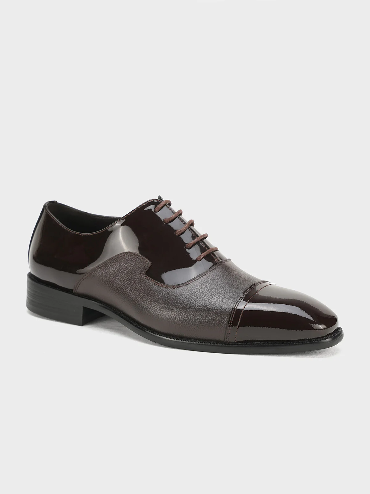 Men "WAYLO" Lace Up Leather Formal Shoes - Image 2