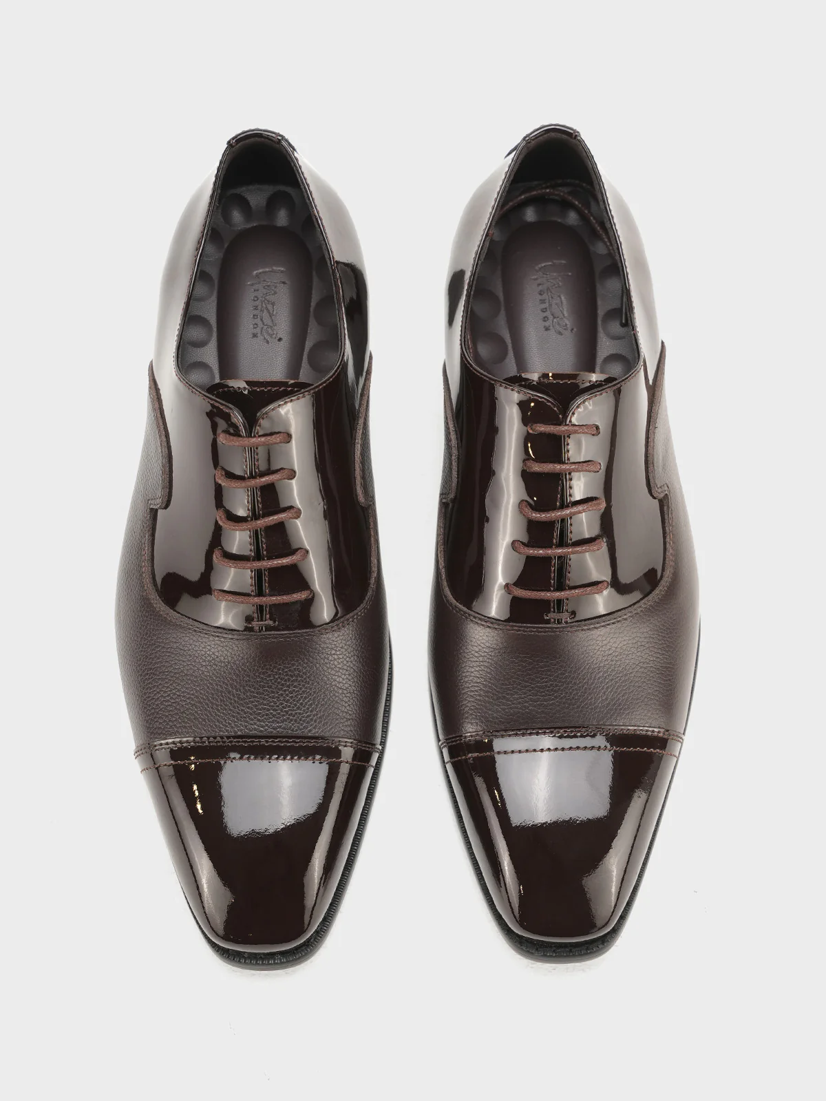 Men "WAYLO" Lace Up Leather Formal Shoes - Image 7