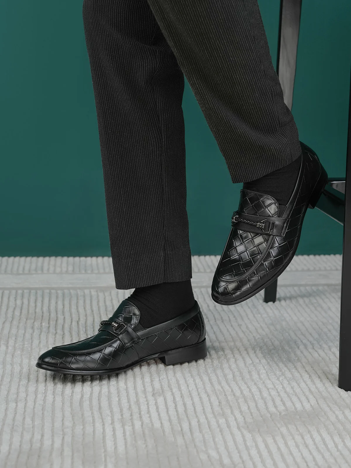 Men "WEIDE" leather Comfort Formal Shoes - Image 3