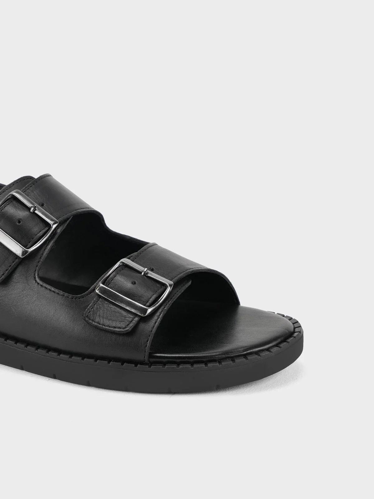 Men "WIEBKE" Comfort Leather Sandals - Image 7