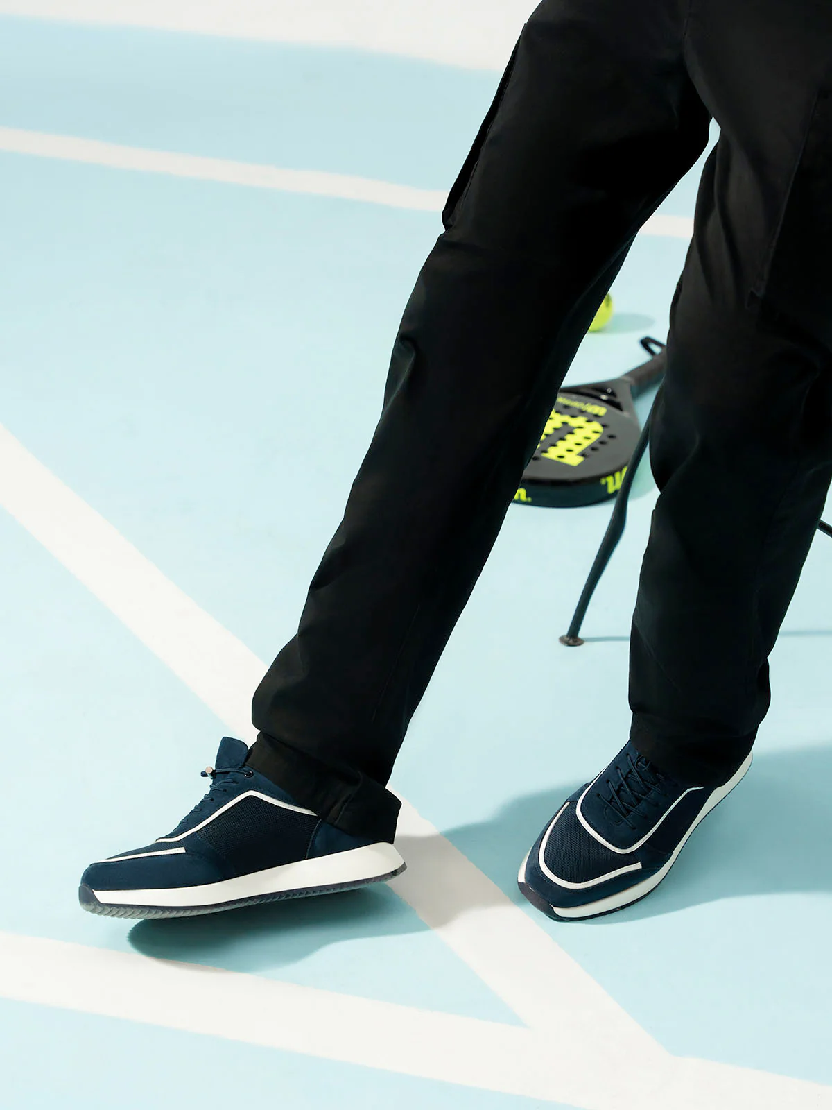 Men "XAIDEN" Unique Style Lace Up Trainers