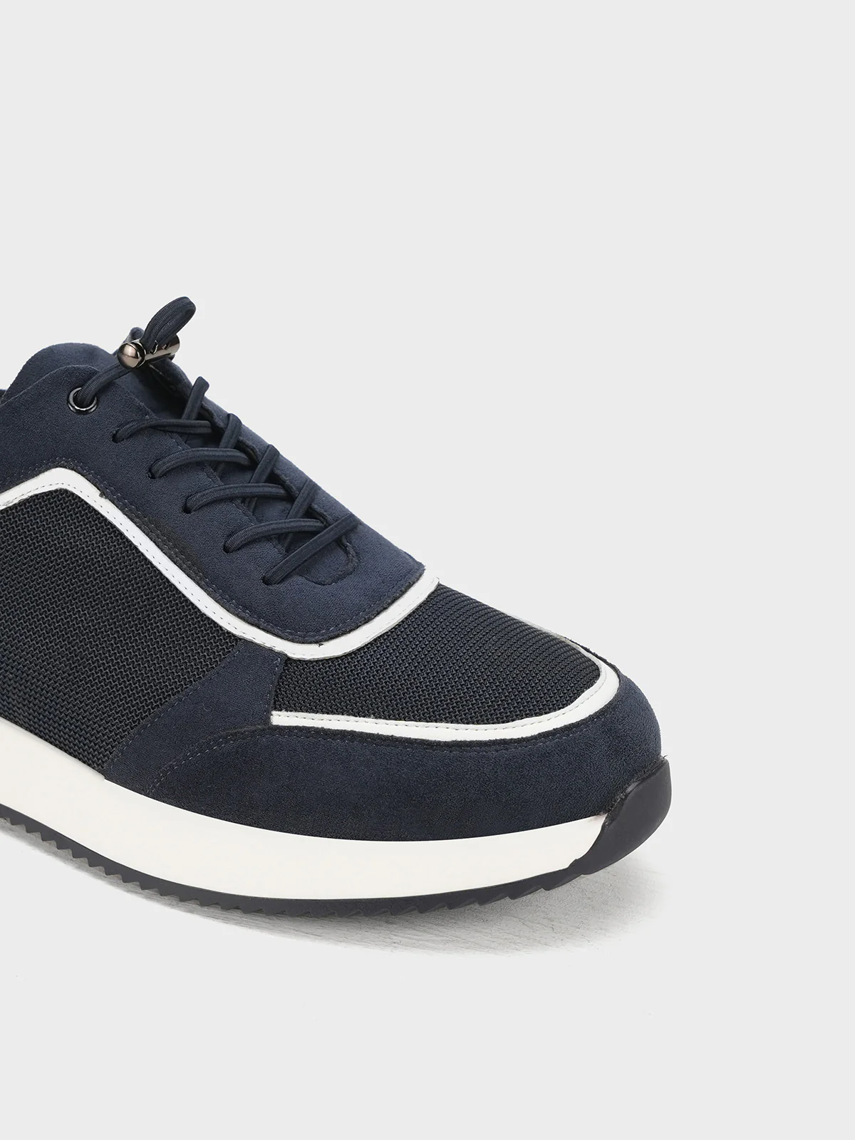 Men "XAIDEN" Unique Style Lace Up Trainers - Image 5