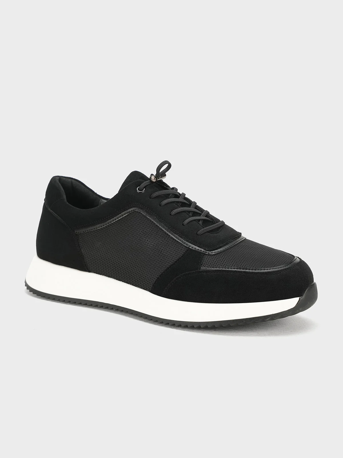 Men "XAIDEN" Unique Style Lace Up Trainers - Image 2