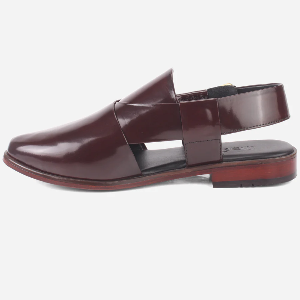 Men "XAIRE" Leather Summer Peshawari Sandals - Image 3