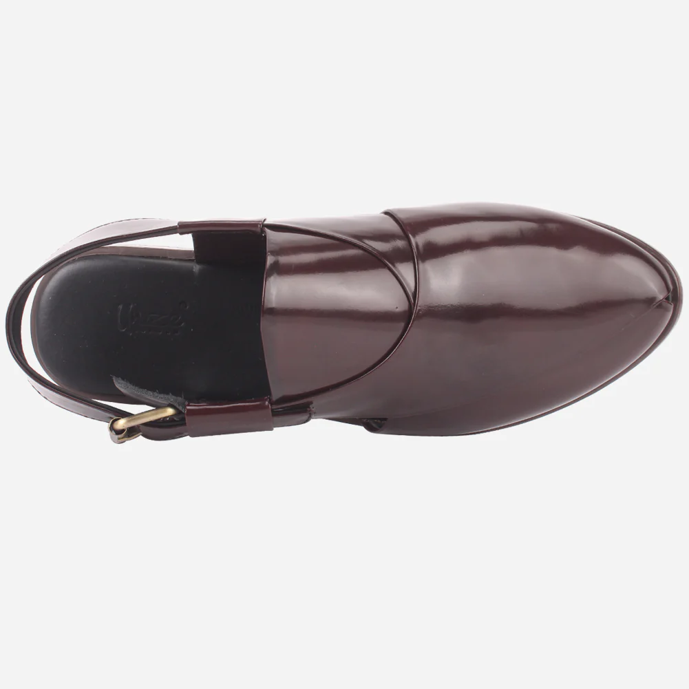 Men "XAIRE" Leather Summer Peshawari Sandals - Image 4