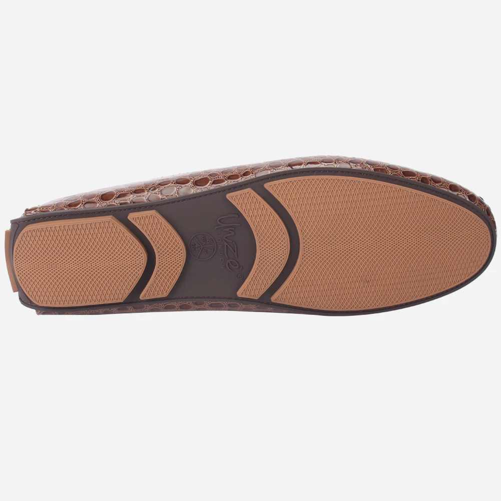 Men "ZILLA" Buckle Formal Moccasins - Image 5