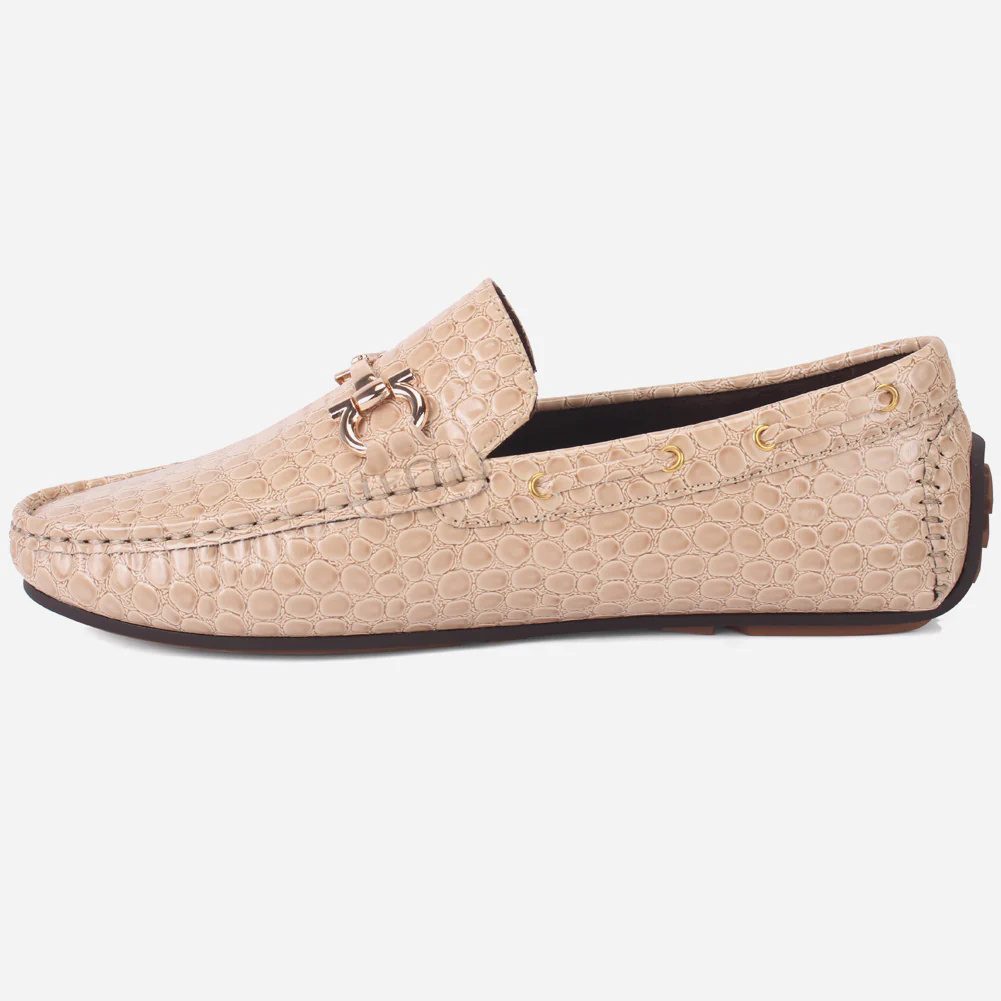 Men "ZILLA" Buckle Formal Moccasins - Image 3