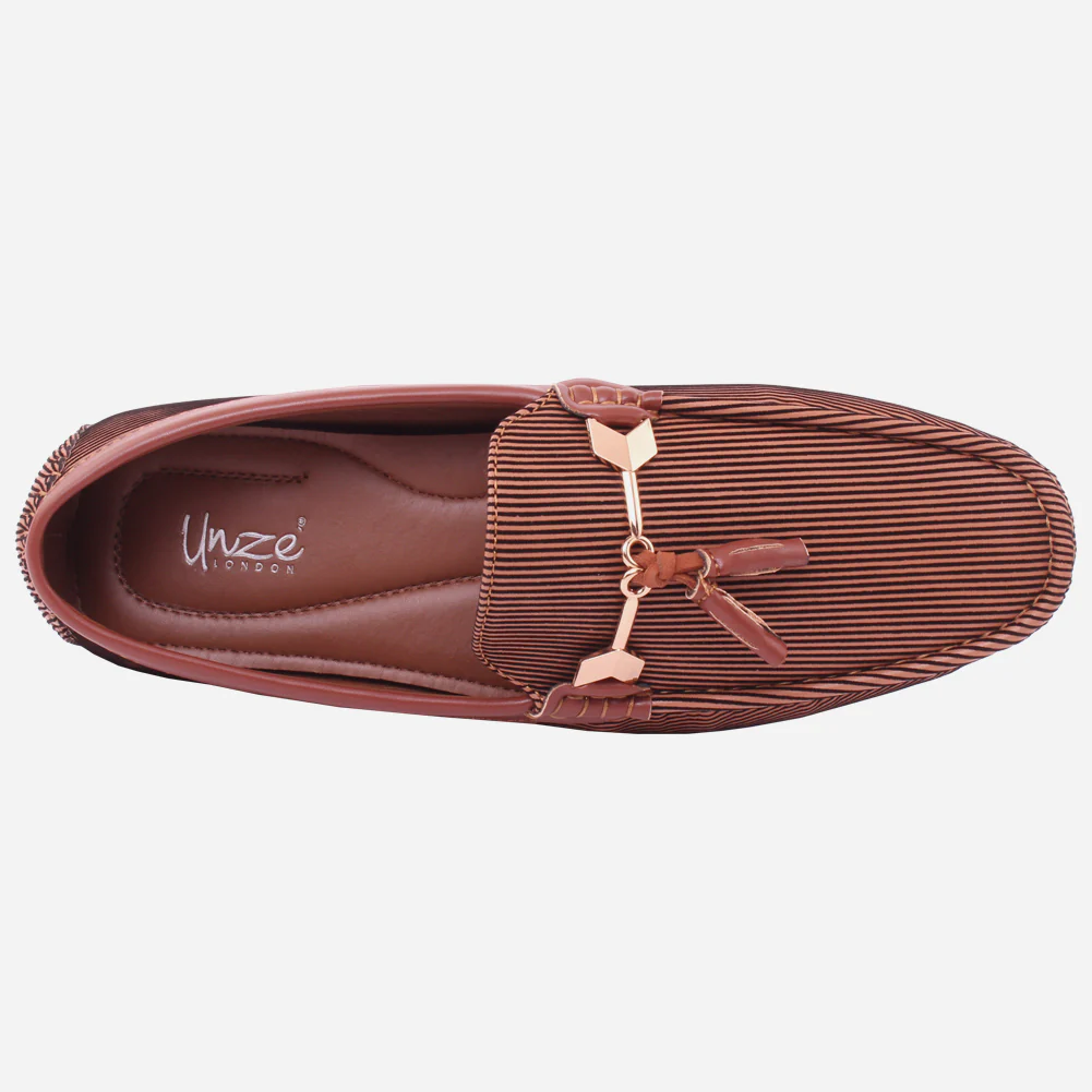Men"GREYSON" Slip On Moccasins - Image 4